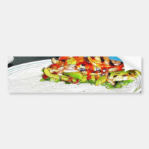Fajitas Chicken Food Cooking Bell Peppers Onions T Bumper Sticker