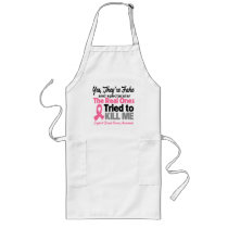 Fake and Spectacular - Breast Cancer Apron