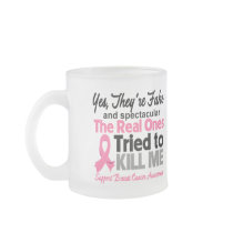 Fake and Spectacular - Breast Cancer Coffee Mug