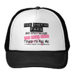 Fake and Spectacular - Real Ones Tried To Kill Me Mesh Hat