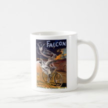 Falcon Bicycle Coffee Mugs