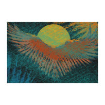Falcon Gallery Wrapped Canvas