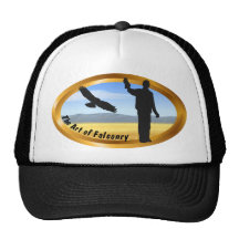 Falconer Medallion Oval Cap Trucker Hats
