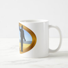 Falconer Medallion Oval Mug