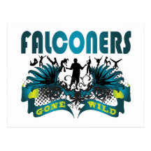 Falconers Gone Wild Postcards