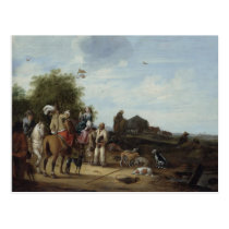 Falconry postcards