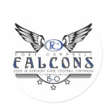 Falcons 09 State Champions Sticker