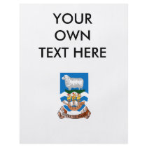 Falkland Islands Coat of Arms Full Color Flyer