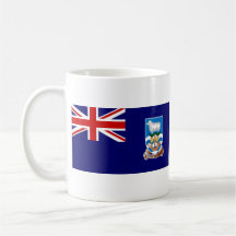 Falkland Islands Flag ~ Map Mug