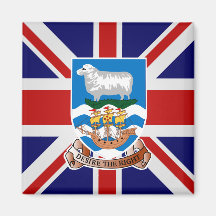 Falkland Islands High quality Flag Fridge Magnets