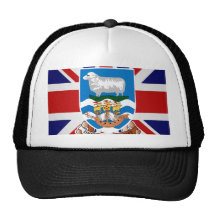 Falkland Islands High quality Flag Mesh Hats