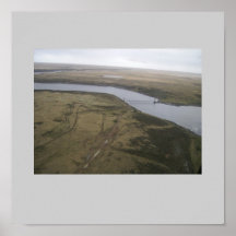 Falklands Birds-eye View Print