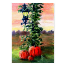 Fall aceo Art Card Business Card