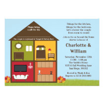 Fall Around the House Shower Bridal Shower invitations