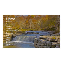 Fall At The Falls Business Card