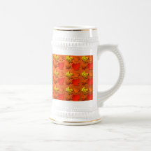 Fall autumn leaves coffee mug