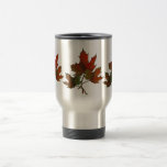 Fall, Autumn Maple Leaves: Colour Pencil Art Mug