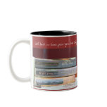 Fall back in time, pick up book today. mug