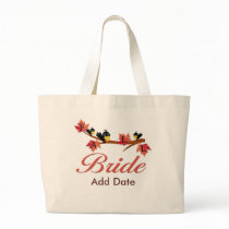 Fall Bride Favours and Apparel Canvas Bags
