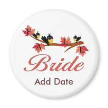 Fall Bride Favours and Apparel
