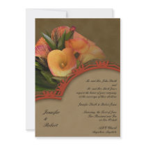 Fall Cala Lily Bouquet