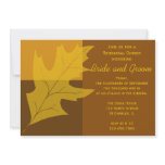 Fall Colour Block Rehearsal Dinner Invitation