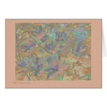 Fall Crocus Note Card