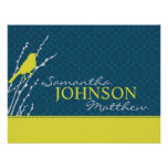 Fall Elegance Directions Card Invitation