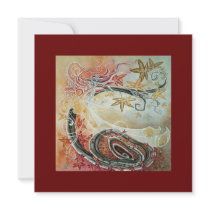 Fall Faery Invitation