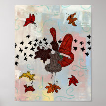 Fall Fairy Poster (Fall Colours)