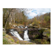 fall falls postcards