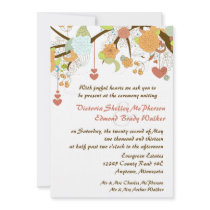 Fall Fantasy Floral Wedding Invitations