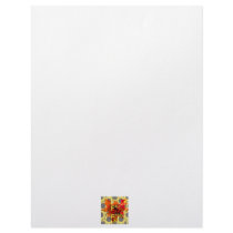 Fall Fest Leaf and sunflower graphic Letterhead