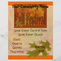 Fall festival flyer