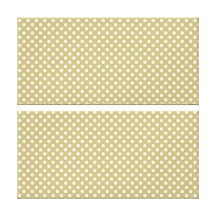 Fall Harvest Brown and Linen Dot Pattern Canvas Print