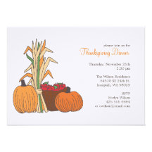 Fall Harvest Invitation