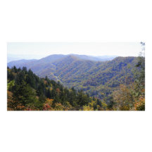 Fall in the Smokys Photo Greeting Card