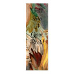 Fall Into A Great Book! Autumn Leaves Painting Business Card Templates