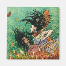 Fall Into Fall Fridge Magnet