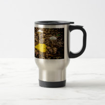 Fall Leaf and Mushrooms Mug