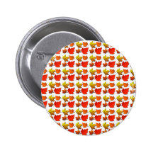 Fall leaf pattern buttons