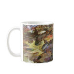 Fall Leaves At The Edge Of The Pond Mugs