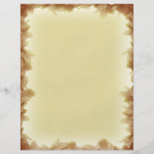 Fall Leaves Background Custom Flyer