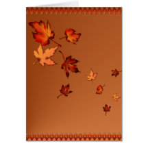 Fall Leaves Card