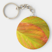 Fall Leaves Keychain