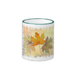 Fall leaves mug
