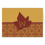Fall Leaves W Cards