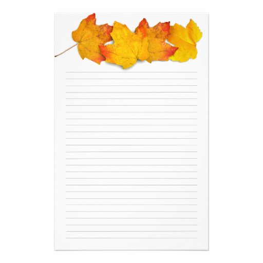 fall writing paper fall writing paper