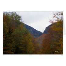 Fall Mountian Scene Vermont (Blank) Cards