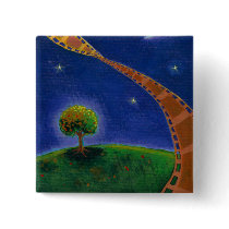 Fall night movie art fun painting for film lovers